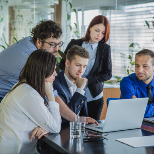 people-creating-new-project